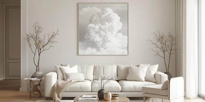 Exemple de salon Cloud Dancer