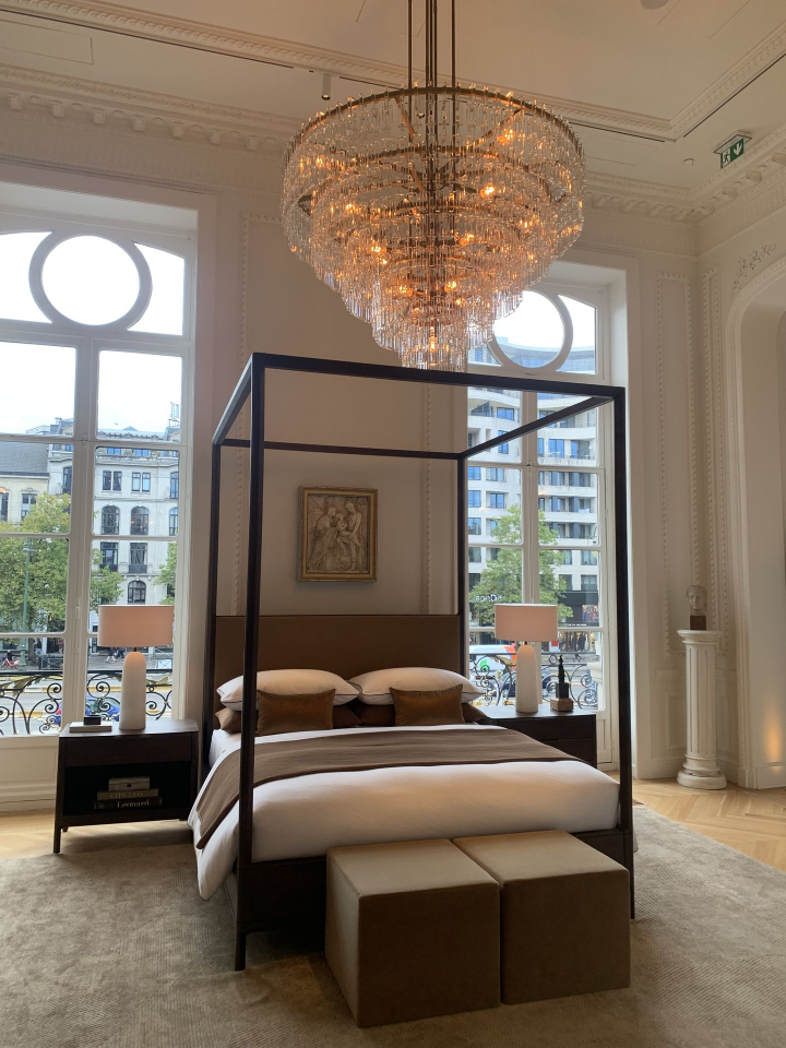 Photo du showroom 'chambre à coucher' the world of RH