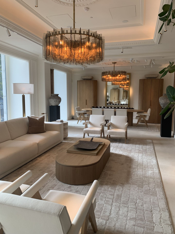 Photo du showroom 'salon' the world of RH